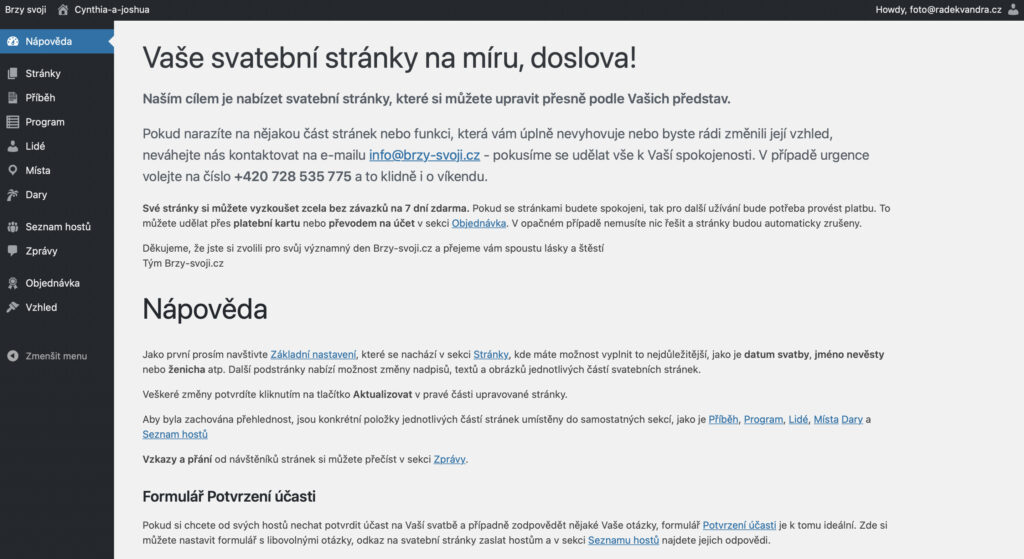 Moderní svatební oznámení