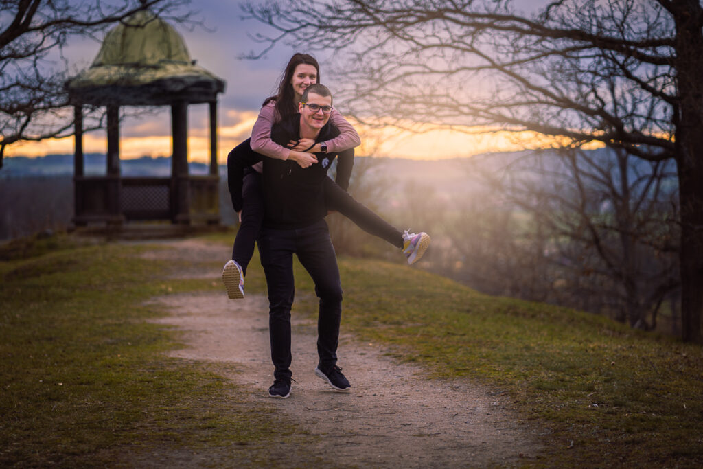 Párové focení na zámku Kozel s Maruškou a Petrem - Fotograf Radek Vandra