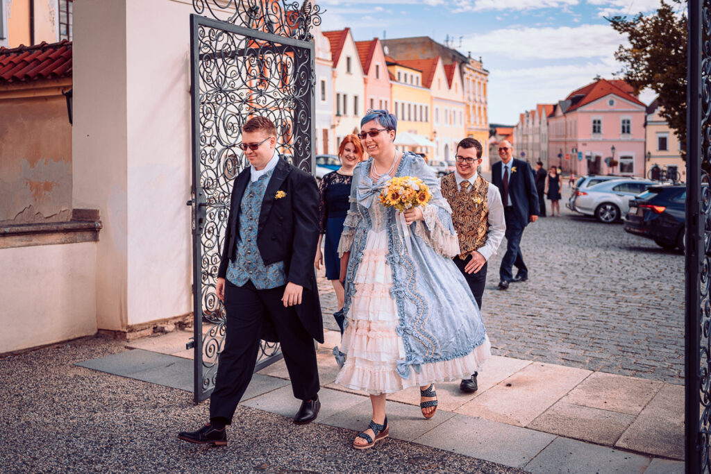 Svatební párové focení - Jem a Tobi - Domažlice - Svatební fotograf Radek Vandra